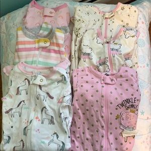 6 pack 3-6 month sleepers